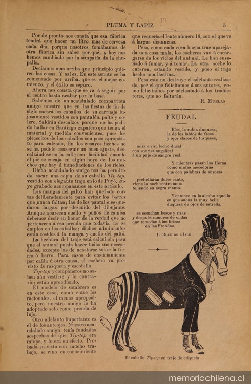 Pluma i Lápiz: n° 1-31 2 de diciembre a 30 de junio de 1901