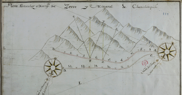 Mineral de Chanchoquín, Copiapó, 1782