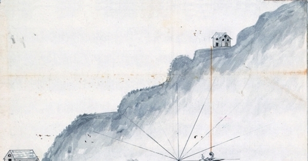 Mina de oro en el cerro del Bronce, Petorca, 1790