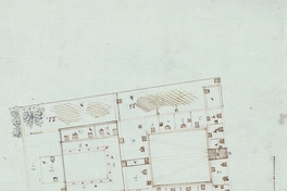 Plano del edificio de la Intendencia de Coquimbo, 1823