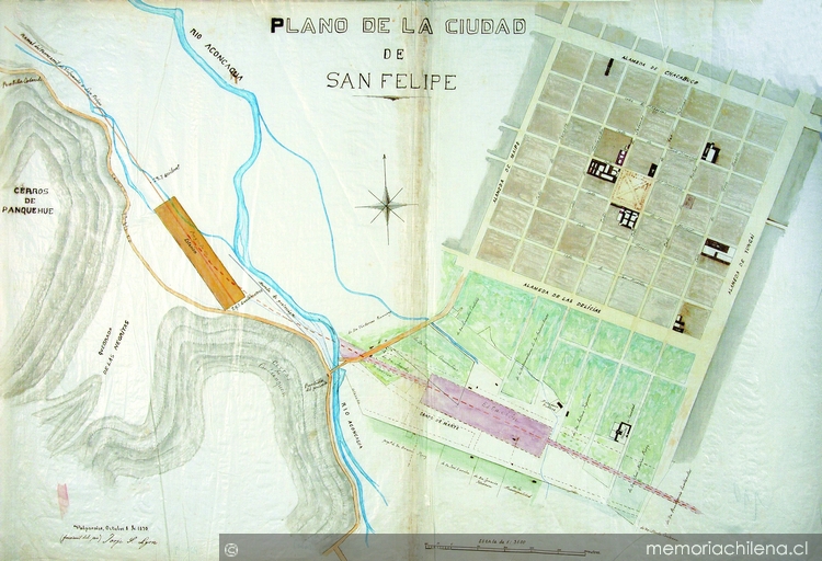 Plano de la ciudad de San Felipe [mapa]