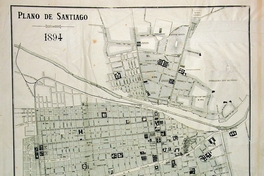 Plano de Santiago, 1894