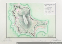 Plano particular de la Isla de Mansera, 1765