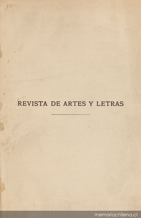 Revista de artes y letras: tomo X, 1887