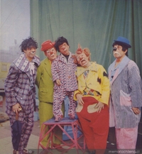 Grupo de payasos, 1967