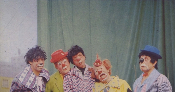 Grupo de payasos, 1967