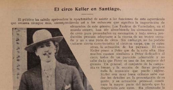 El Circo Keller en Santiago