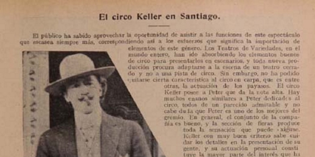 El Circo Keller en Santiago