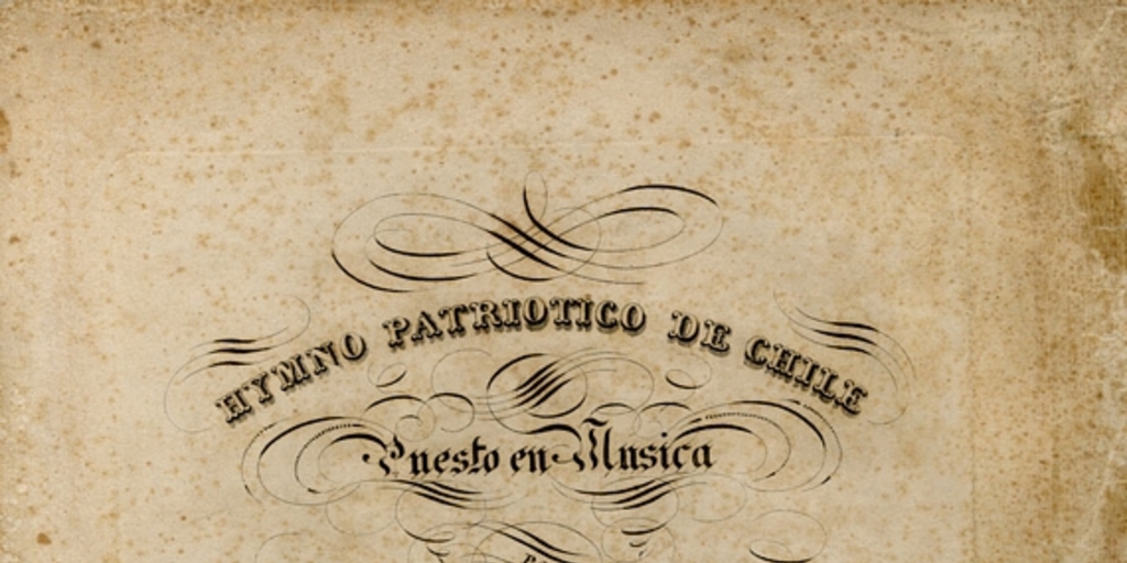 Hymno patriótico de Chile [música] : [para canto y piano]