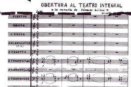 Obertura al teatro integral [microforma] : para orquesta (1954)