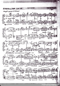 Scherzo no. 1 [microforma] : para piano Op.31