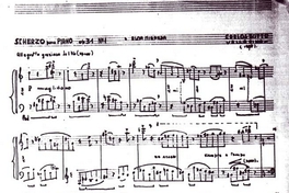 Scherzo no. 1 [microforma] : para piano Op.31