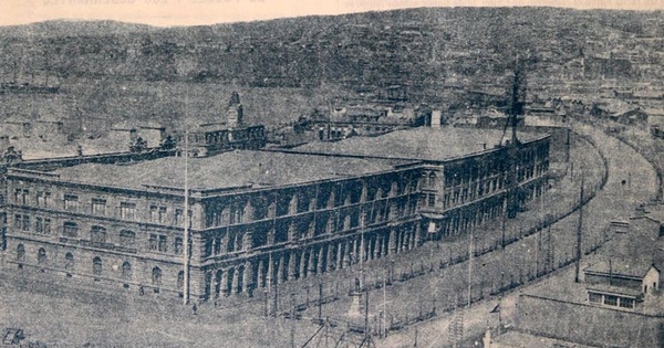 "La gran avenida" de Valparaíso, 1902