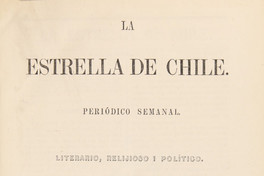 La Estrella de Chile: tomo 1