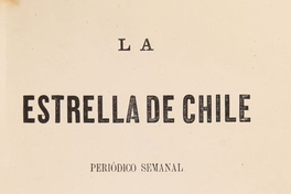 La Estrella de Chile: año 4, 1870