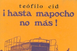 Hasta Mapocho no más!