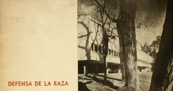 Defensa de la raza : 1939-1941 : Santiago de Chile