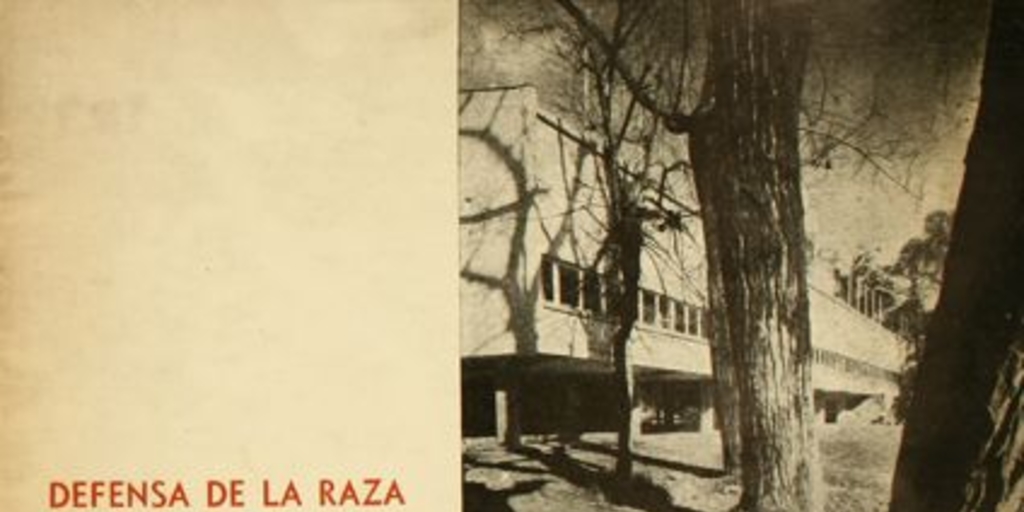 Defensa de la raza : 1939-1941 : Santiago de Chile