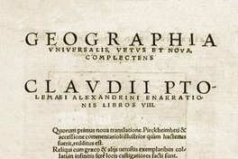 Geographia universalis vetus et nova