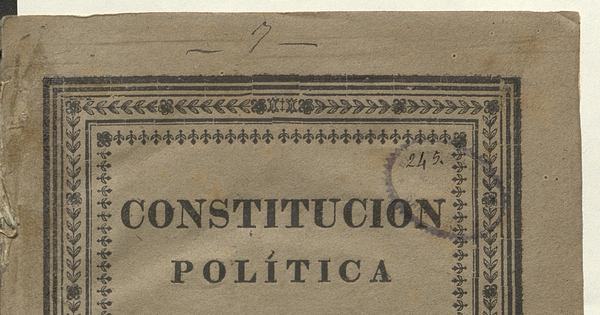 Constitución política de la República de Chile