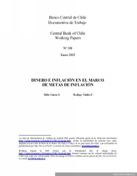 Dinero e inflación en el marco de metas de inflación