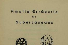 Amalia Errázuriz de Subercaseaux