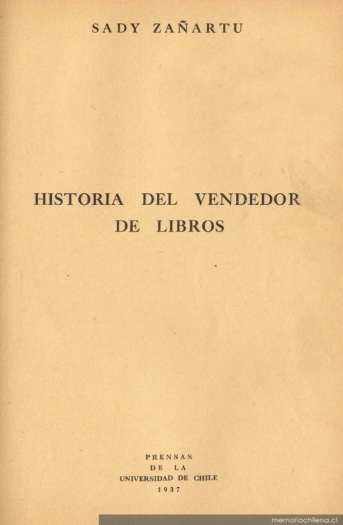 Historia del vendedor de libros