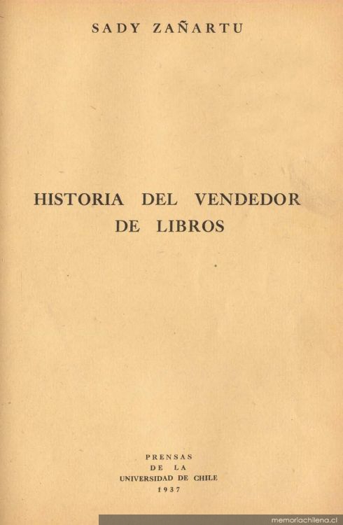 Historia del vendedor de libros