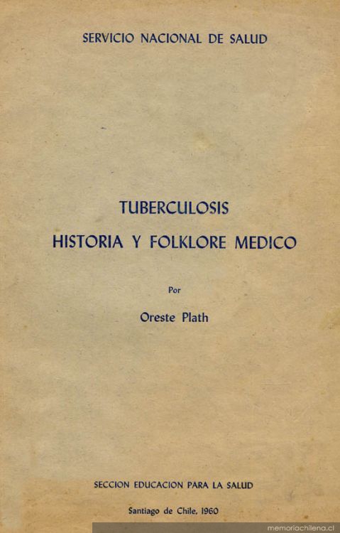 Tuberculosis : historia y folklore médico