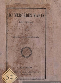 Da. Mercedes Marín del Solar (1867)