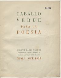 Caballo verde para la poesía (1935)