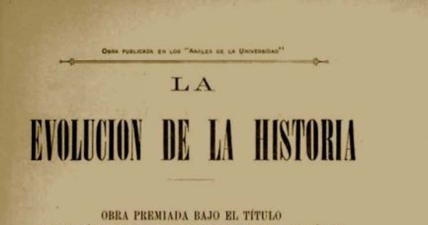 La evolución de la historia : tomo 2