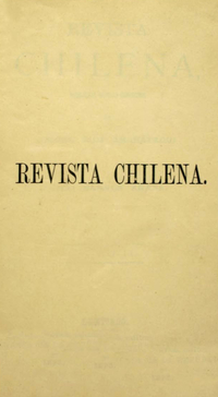 Artículos de Vicente Pérez Rosales en publicaciones periódicas