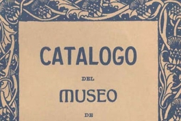 Catálogo general de las obras de pintura, escultura, etc. : Museo de Bellas Artes