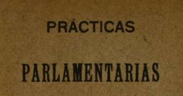 Prácticas parlamentarias