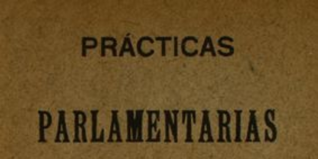 Prácticas parlamentarias