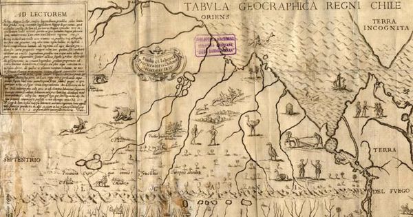Tabula Geographica Regni Chile, siglo XVII