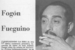 Fogón fueguino.