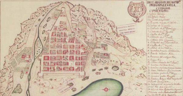 Declarasion de las partes prinsipales de la ciudad de Coquimbo, 1753