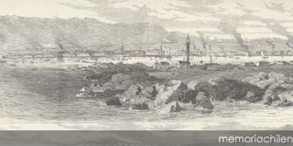 Puerto de Iquique, 1889