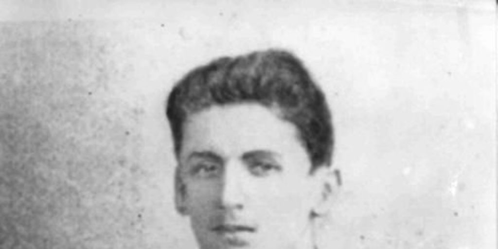 Carlos Pezoa Véliz a los 21 años, en Valparaíso, 1903
