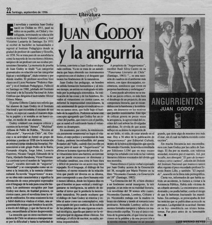Juan Godoy y la angurria
