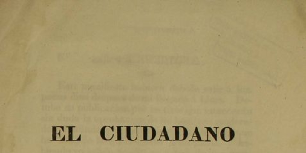 El ciudadano Ramón Freyre a sus conciudadanos