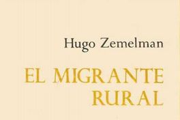 La migración rural según el análisis de casos