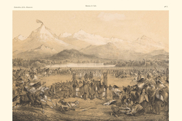 Entierro del cacique Cathiji en Guanegue, mayo 1835