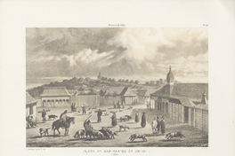 Plaza de San Carlos de Chiloé, 1835
