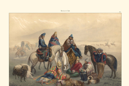 Trajes de la gente de campo, siglo XIX