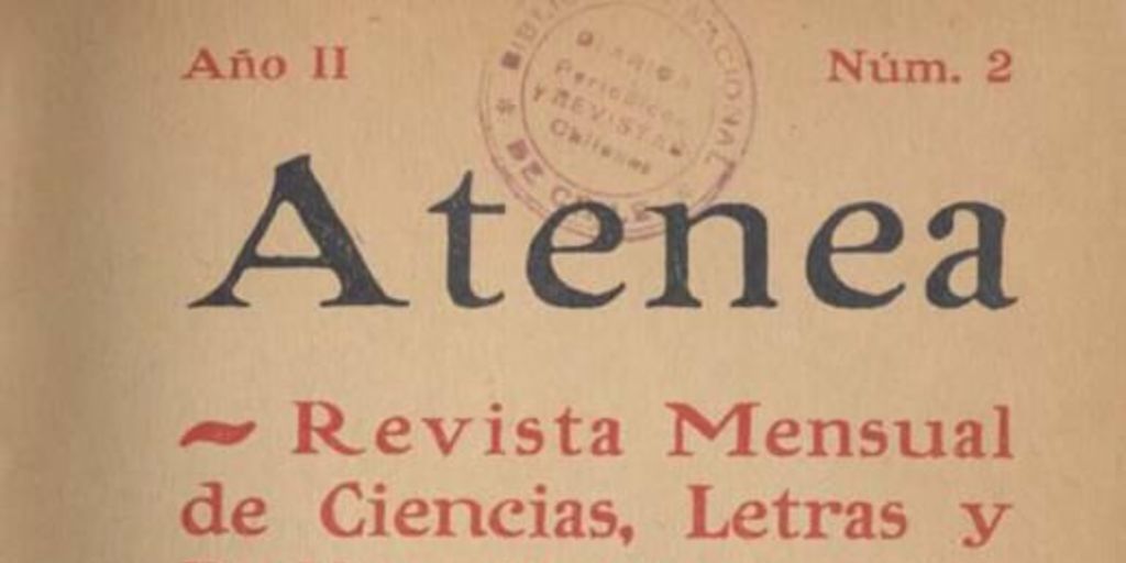 Memoria leída ante la Facultad de Ciencias de la Universidad de Concepción, por el Decano don Salvador Gálvez