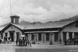 Estación de ferrocarriles de Copiapó, construida en 1854