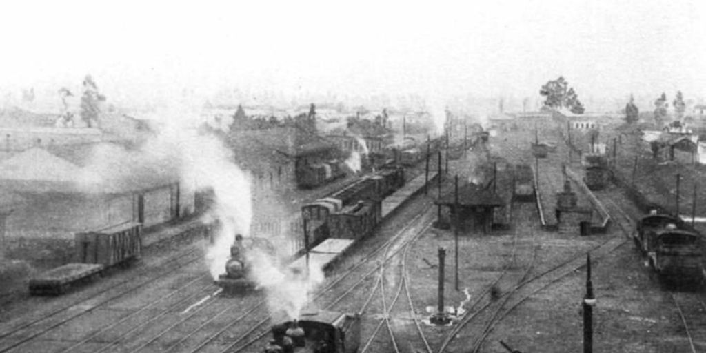 Estación de Victoria, hacia 1900